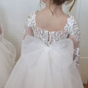 Flower Girl Dress in Ivory